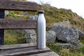 Thermosfles, 500/750/1000 ml, geïsoleerde roestvrijstalen drinkfles, thermosfles, lekvrije vacuümfles, dubbelwandig voor warme en koude dranken, geschikt voor koolzuurhoudende dranken-incl. reinigingsborstel & Draagtas, 500ml