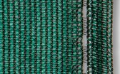 NK Zichtbreeknet hoogte 1,80m x lengte 20m groen, 90% zichtreductie met ingeweven knoopsgaten