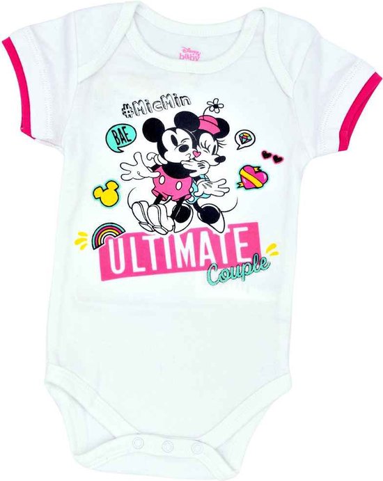 Disney - Minnie Mouse - kraamcadeau - romper baby - meisjes - maat 86