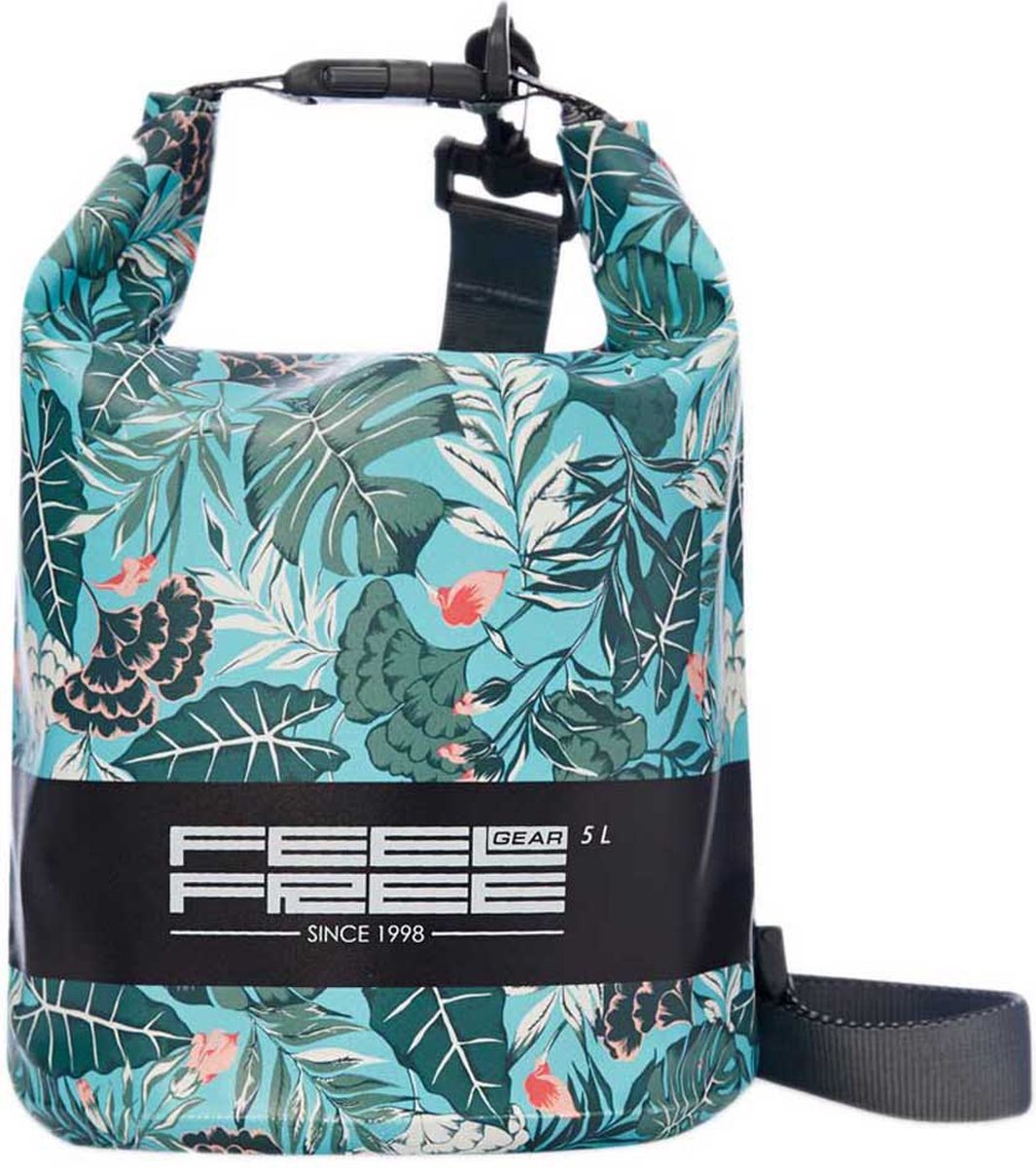 Feelfree Gear Tube Tropical Droge Zak 5l Groen,Blauw