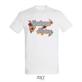 T-shirt Kindness Matters - T-shirt korte mouw - Wit - 8 jaar