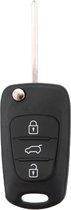 Clé Hyundai clé pliante 3 boutons pour Hyundai I30 IX35 pour Kia K2 K5