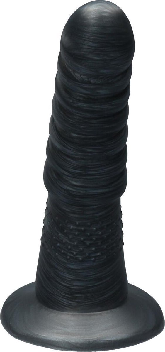 Goedkoopste Ylva & Dite - Aria - Siliconen Anale / Vaginale dildo - Made in Holland - Pastel Grijs