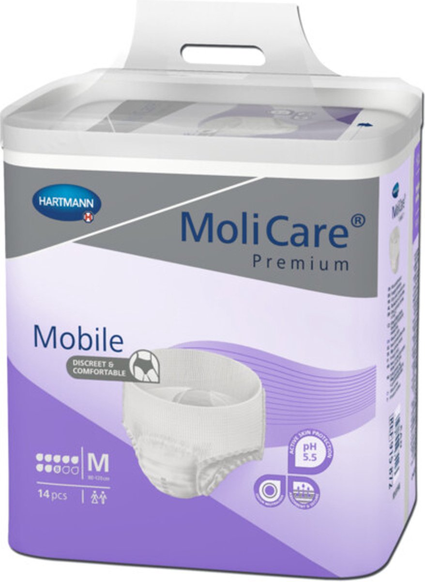 Goedkoopste MoliCare Premium Mobile 8 drops M 14 p/s