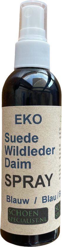 Slitesterk EKO Suede spray - blauw - 100ml