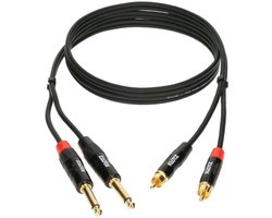 Klotz KT-CJ300 Cinchkabel - Jack 3 m - Audio kabel
