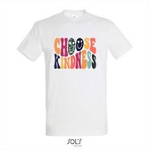 T-shirt Choose kindness - T-shirt korte mouw - Wit - 8 jaar