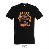 T-shirt Enjoy the little things - T-shirt korte mouw - zwart - 6 jaar