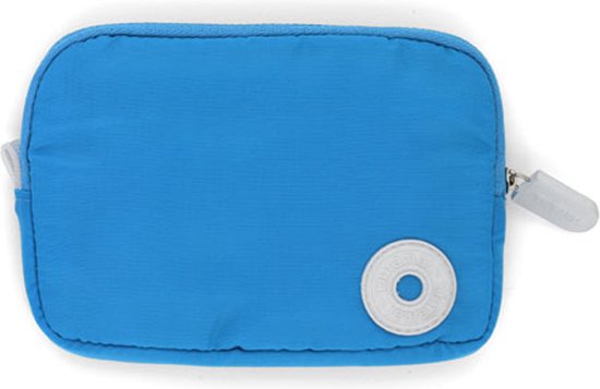 Set de voyage léger fluo - portefeuille - étui à lunettes et trousse de maquillage