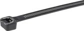 Panduit Cable Tie, 7.4'L (188mm), Standard, Nylon, Natural, 100pc fascetta