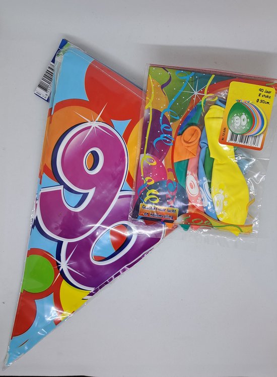 43 jaar Verjaardag Versiering Pakket zilver
