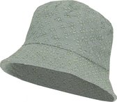 Sarlini - Bucket Hat - Vissershoedje - Hoed - Festival - Dames - 56 cm - Katoen - aqua