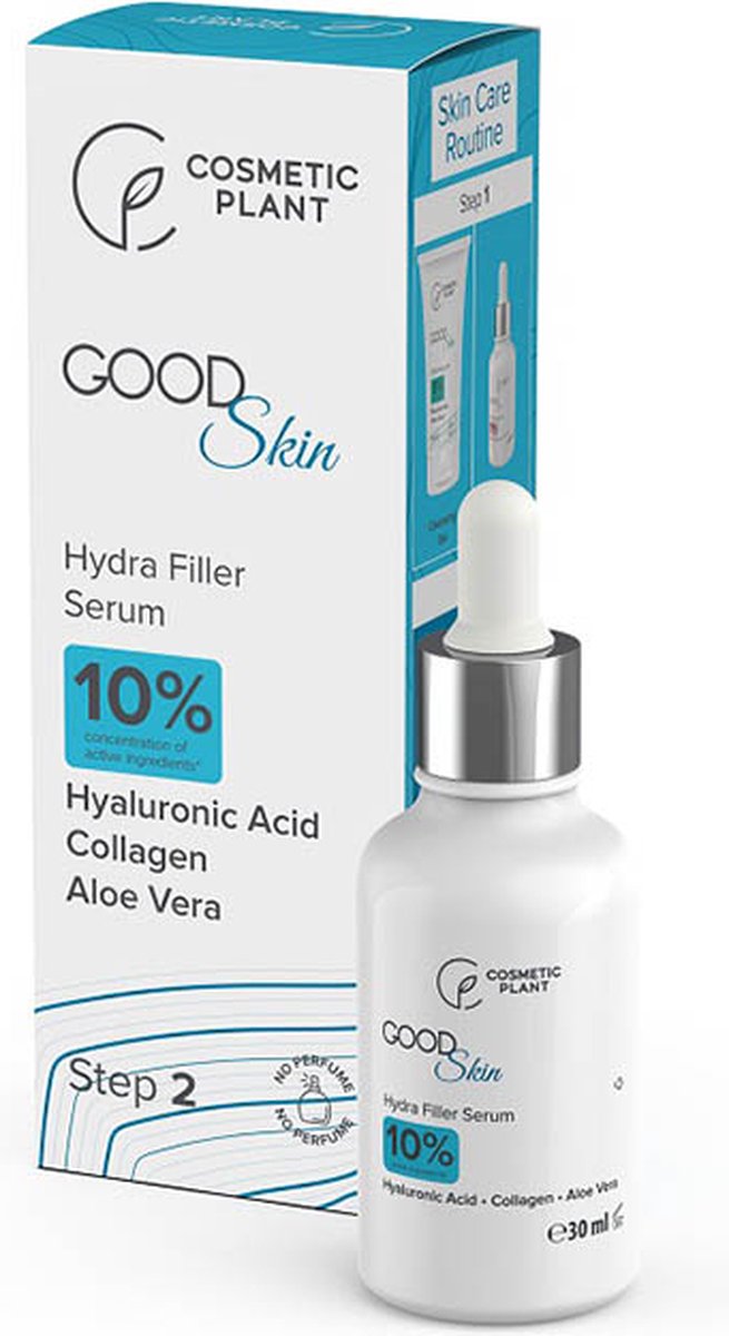 Cosmetic Plant Good Skin - Hydra Filler Serum - Hyaluronic Acid - Aloe vera - 30 ml