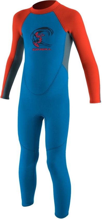 Combinaison de Plongée O'Neill Toddler Reactor 2mm Back Zip - Blue /