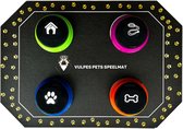 Vulpes Pets® PRO Talk Buttons pour Chiens avec tapis de jeu - Ensemble de jeu de boutons pour chien - Laissez parler votre animal de compagnie - Jouets pour Chiens - Formation de chien - Comprend un livre électronique et un tapis de jeu