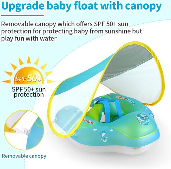 Baby Zwemring met Kap: Het Perfecte Zomerse Speelgoed voor Uw Kind Baby Zwemring met Kap: Het Perfecte Zomerse Speelgoed voor Uw Kind