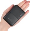 Auronic Powerbank - 10.000 mAh - Geschikt voor iPhone 12/13/14/15 en Samsung S21/S22/S23/S24 - 2.4A USB/Micro-USB - Zwart