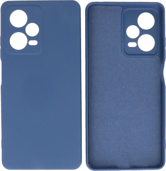 Coque Xiaomi Redmi Note 12 Pro Plus 5G - 2,0 mm d'épaisseur Coque arrière pour téléphone Fashion - Coque en Siliconen - Marine