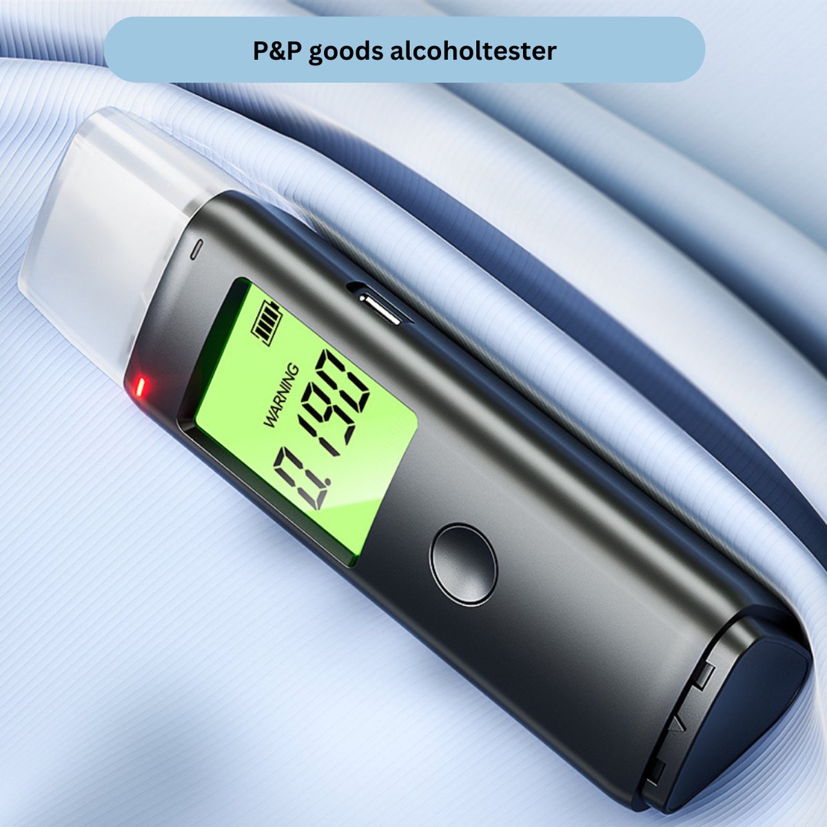 P&P Goods® Alcootest - Alcohol - Alcoomètre - Test d'alcoolémie - Test  d'haleine pour