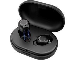 Pro Care Excellent Quality® 2x Mini Intelligent digitaal Gehoorapparaat - Met Noise Reduction - Tiptoets 5 volume standen met geluid reductie - Magnetic laden met oplaadbare box - Voor in het oor (IHO) links en rechts - Kleur Zwarte Case - Zwarte IHO