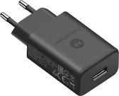 Chargeur d'alimentation Original Motorola , USB TurboPower 15W Zwart