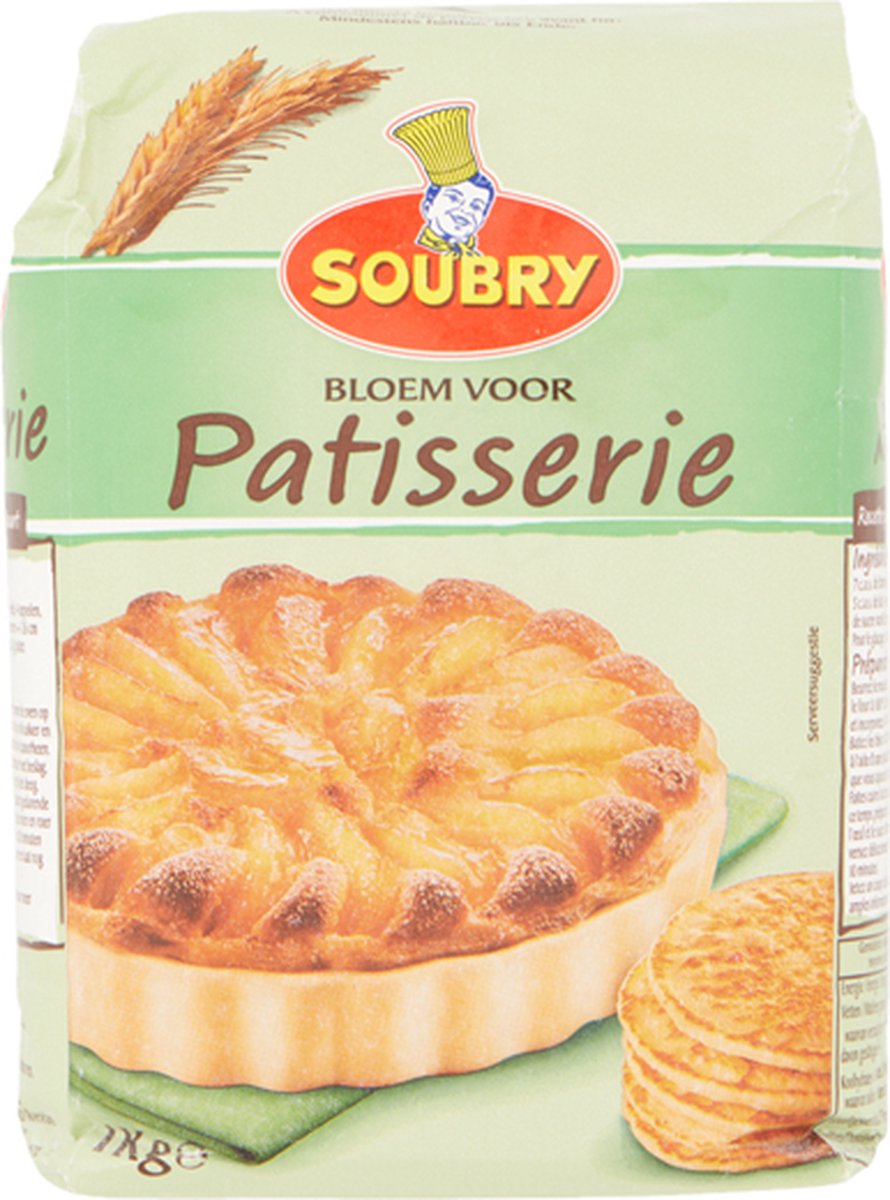 Soubry Bloem voor patisserie 6 x 1 kg