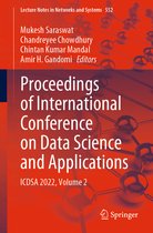 Lecture Notes in Networks and Systems- Proceedings of International Conference on Data Science and Applications