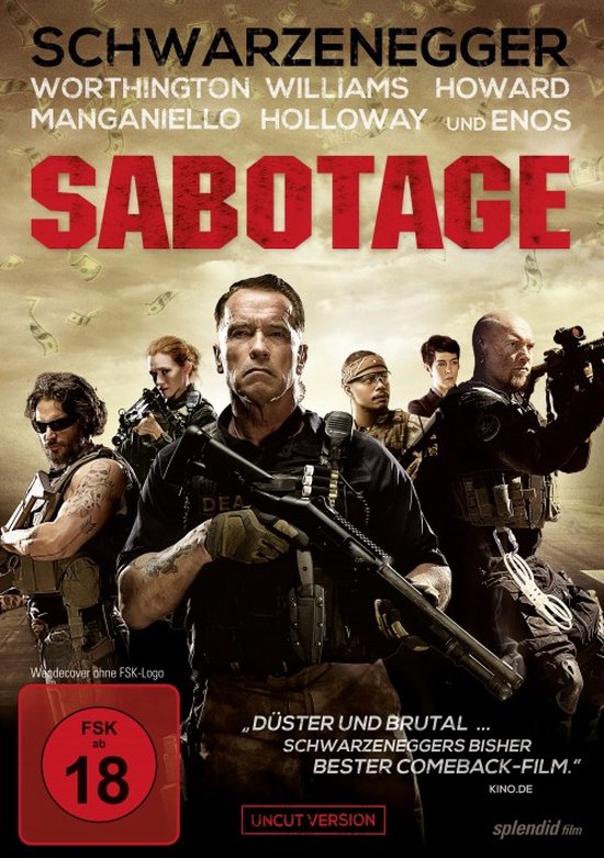 WVG Sabotage - Uncut Version DVD Duits, Engels