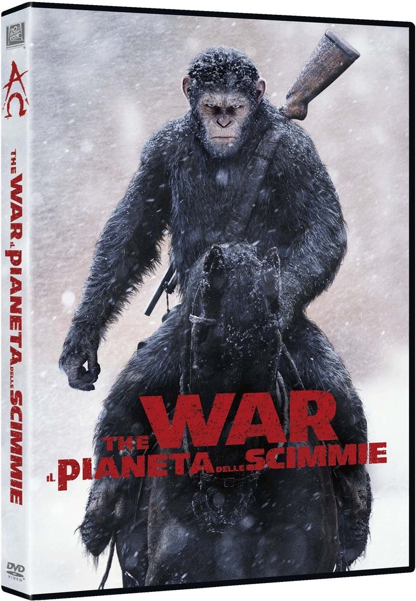 Warner Home Video War for the Planet of the Apes DVD Engels, Italiaans