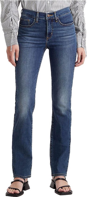 Levi's 314™ SHAPING STRAIGHT Blauw - Textiel Straight jeans Dames € 197,64