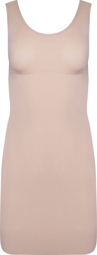 MAGIC Bodyfashion Tone Your Body Tank Dress Dames Corrigerend ondergoed - Cappuccino - Maat XL