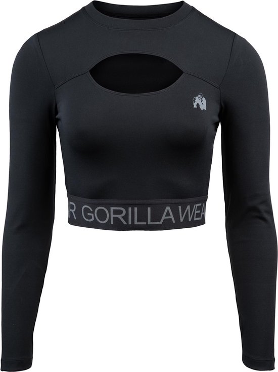 Gorilla Wear Osseo Long Sleeve - Zwart - S