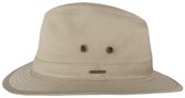 Hatland - UV fedora hat for adults - Walker - Beige - maat M (57CM)