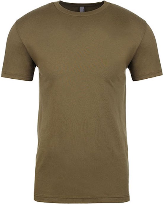 Men´s Crew Neck T-Shirt met korte mouwen Military Green - 4XL