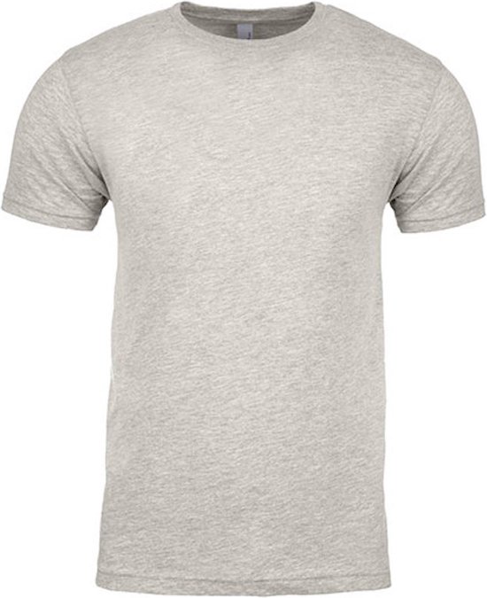 Men´s Crew Neck T-Shirt met korte mouwen Oatmeal - 3XL