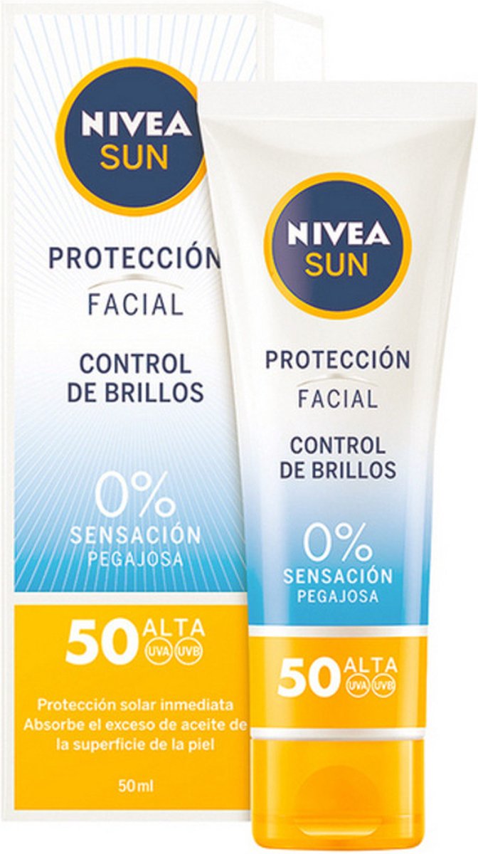 Goedkoopste NIVEA SUN Gezichtszonnecrème Nivea SPF 50 (50 ml