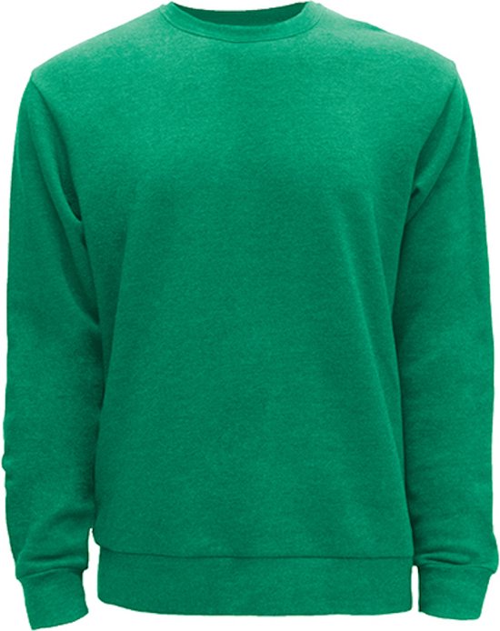 Unisex Crew Neck Sweater met ronde hals Military Green - S