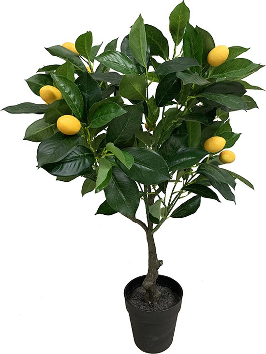 Kunst Citroen Boompje - 80cm - Namaak Citrus Plant