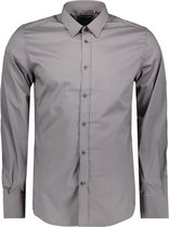 Antony Morato Overhemd Shirt Milano Mmsl00694 Fa450010 9074 Anthracite Mannen Maat - 50