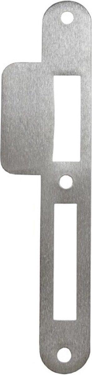 Ivana Sluitplaat - Afgerond - RVS - Met Lip - 20mm - t.b.v. D/N Slot