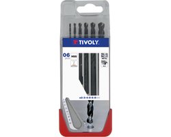 Tivoly HSS Metaalborenset - 2 tot 8mm - 6 delig