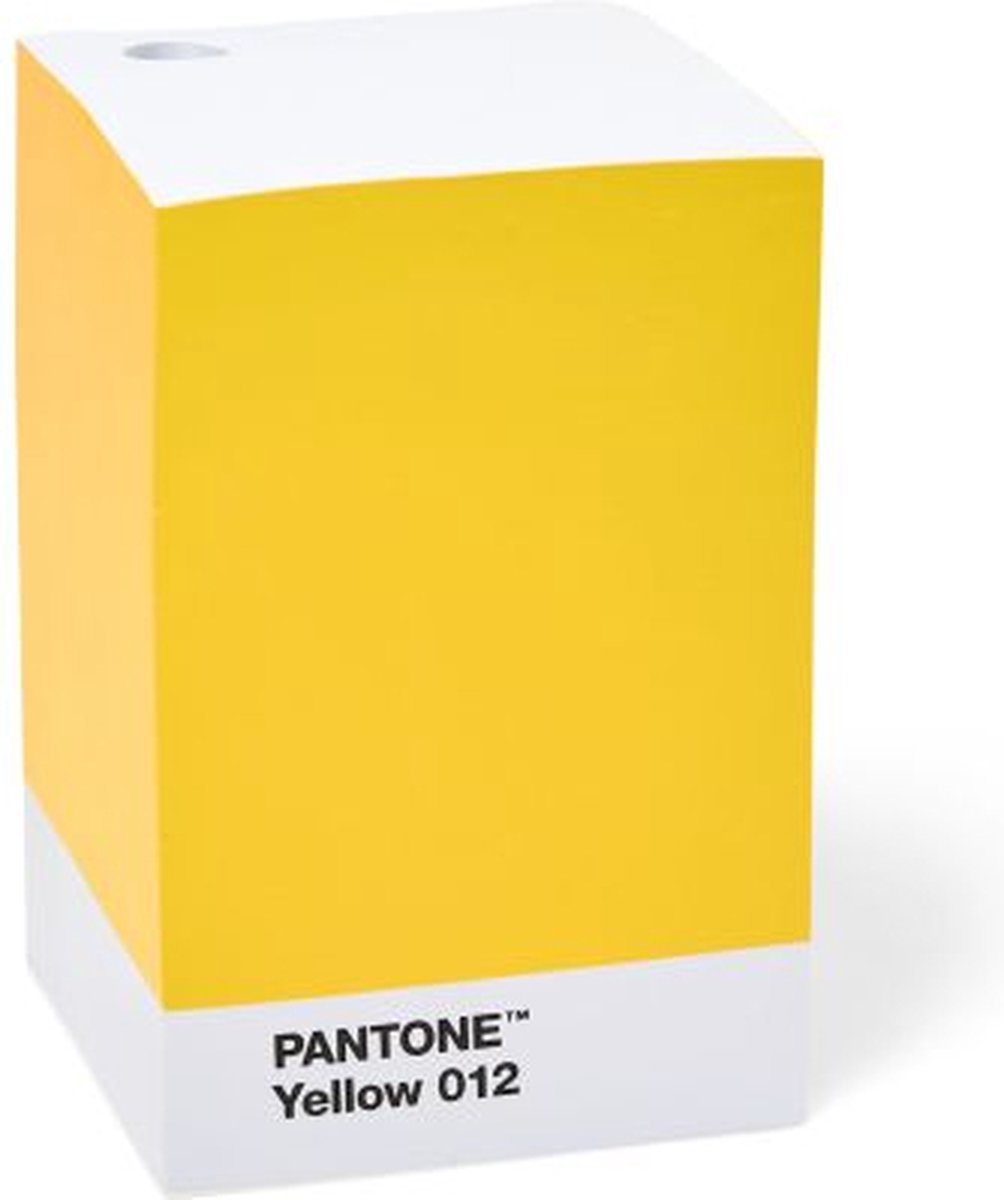 Copenhagen Design - Sticky Notitieblok 11 cm - Yellow 012 C - Papier - Geel