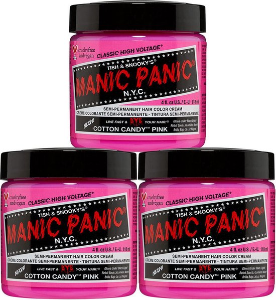Manic Panic Classic Cotton Candy Pink - Haarverf