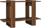 vidaXL - Boekenkast/kamerscherm - 80x30x51 - cm - bruin - eikenkleur