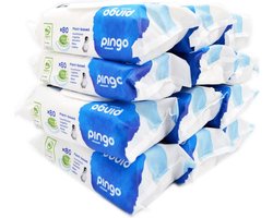 Pingo Plasticvrije Babydoekjes 12 pakken x 80 stuks (960 doekjes)