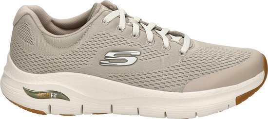 Skechers - Arch Fit - Taupe - Mannen - Maat 43