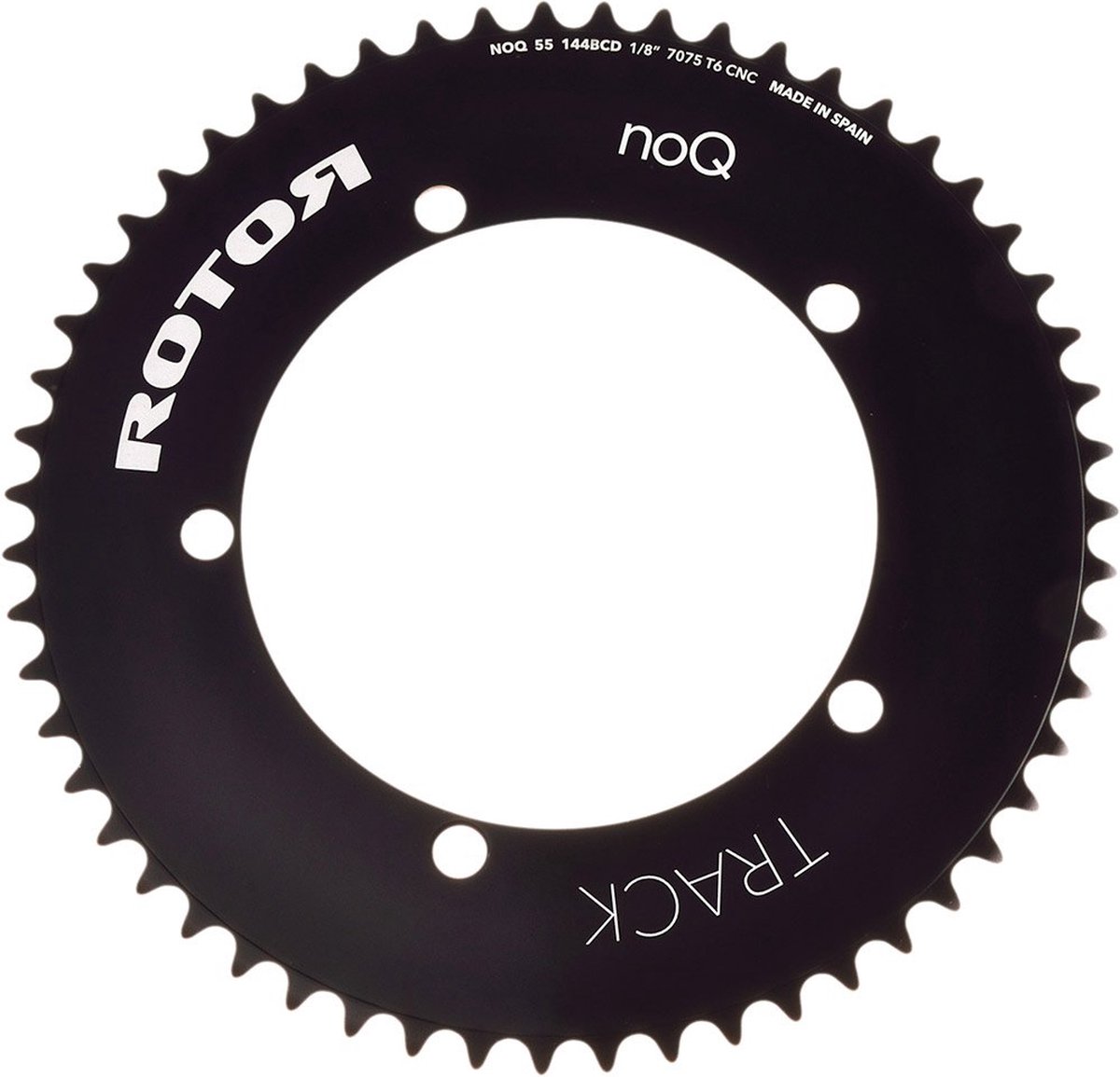 Rotor Noq Track 144 Bcd Kettingblad Zwart 49t