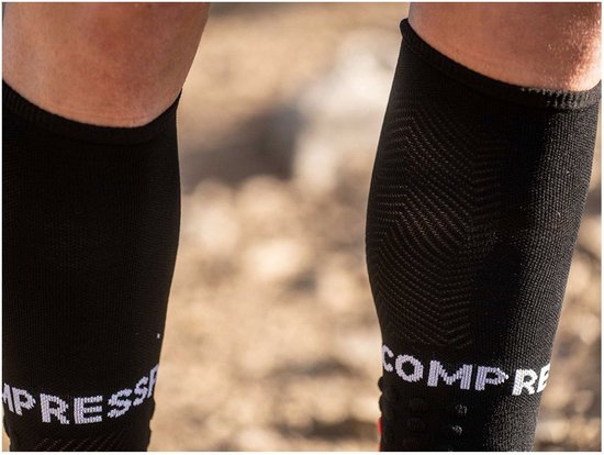 Chaussettes Compressport Full Run Black