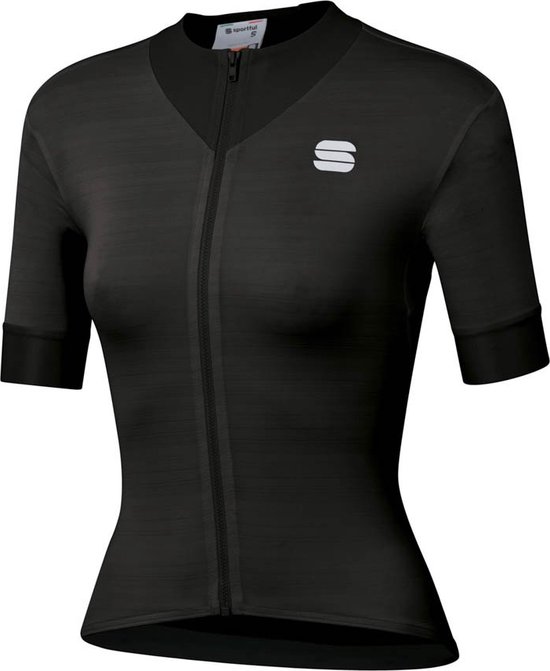 Sportful Fietsshirt Korte mouwen voor Dames Zwart - SF Kelly W Short Sleeve Jersey-Black - S