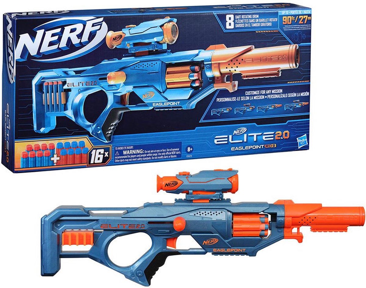 NERF Elite 2.0 Eaglepoint RD 8 - Blaster — afbeelding 19
